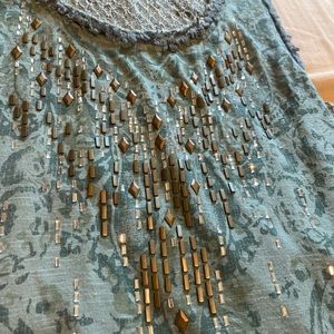 Miss Me embellished tank top